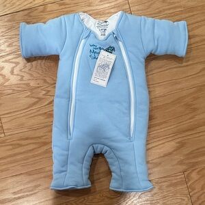 NWT Blue Large Merlin Sleepsuit